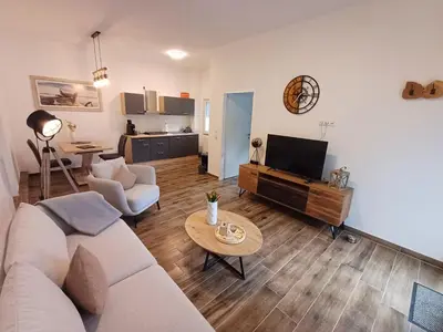 TV/Unterhaltungsangebot in der Unterkunft Ferienapartment Zur Bunten Kuh Walporzheim