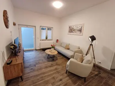 TV/Unterhaltungsangebot in der Unterkunft Ferienapartment Zur Bunten Kuh Walporzheim