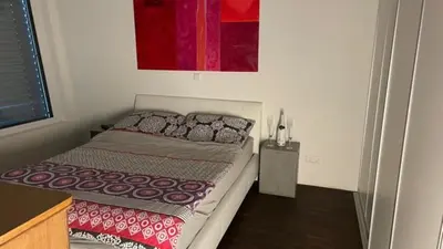 Ein Bett oder Betten in einem Zimmer der Unterkunft Hunsrück, nähe Mosel, das etwas andere Haus