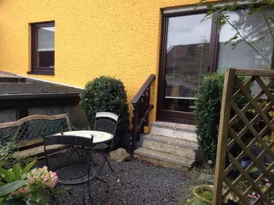 Ein Garten an der Unterkunft Holiday home Treinen Ramona