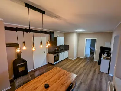 Küche/Küchenzeile in der Unterkunft Wellness Appartement Cochem