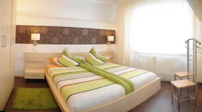 Ein Bett oder Betten in einem Zimmer der Unterkunft Haus Hippelstein