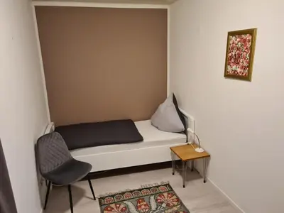 Ein Sitzbereich in der Unterkunft FeWo Alt Beilstein