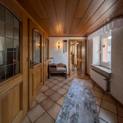 Ein Bett oder Betten in einem Zimmer der Unterkunft Das Schmitz Haus