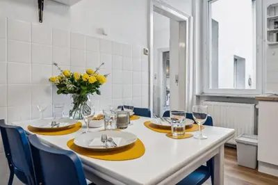 Grundriss der Unterkunft Gemütliche & Charmante Wohnung