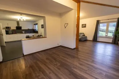 Küche/Küchenzeile in der Unterkunft Südschleife Apartments - App. 3 - Direkt am Ring