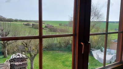 Ein Garten an der Unterkunft Hildes Nest