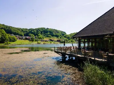 Naturlandschaft in der Nähe des Ferienhauses