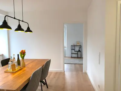 Küche/Küchenzeile in der Unterkunft Modernes Apartement mit Balkon in Toplage!
