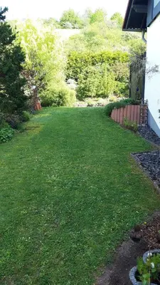 Ein Garten an der Unterkunft Fewo Hexamer