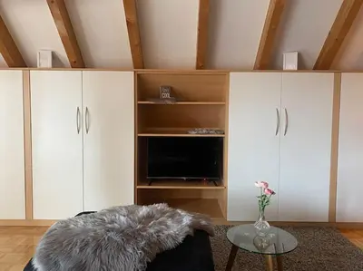TV/Unterhaltungsangebot in der Unterkunft Ferienwohnung Leonardo