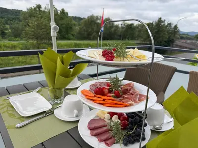 Essen in der Ferienwohnung oder in der Nähe