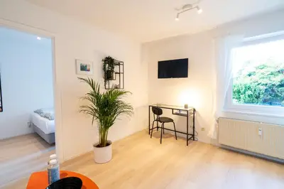 TV/Unterhaltungsangebot in der Unterkunft Stadtoase nähe Uni mit Sauna