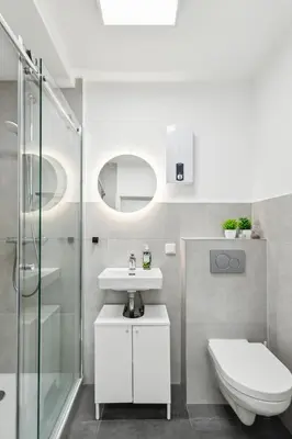 Ein Badezimmer in der Unterkunft Moderne, Zentrale und Gemütliche Unterkunft