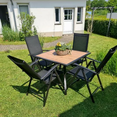 Ein Garten an der Unterkunft Ferienhaus Finca de vida y luz