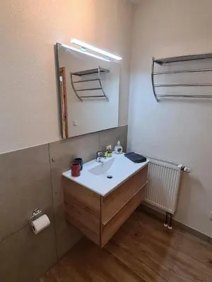 Ein Badezimmer in der Unterkunft Ferienhaus Finca de vida y luz