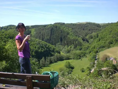 Naturlandschaft in der Nähe des Ferienhauses