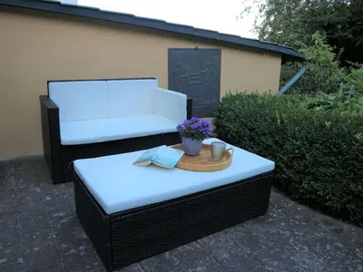 Ein Sitzbereich in der Unterkunft Chalet St Lambertus Apartment A