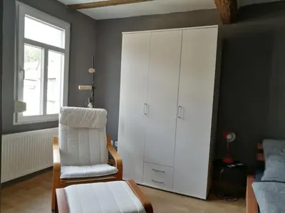 Ein Sitzbereich in der Unterkunft Ganzes Haus, Zentrale Lage Adenau Nürburgring