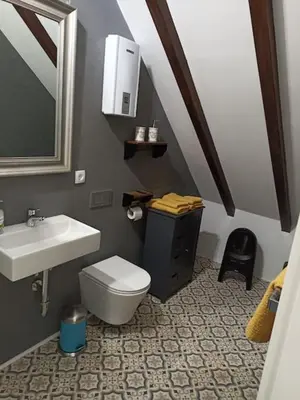 Ein Badezimmer in der Unterkunft Ferienhaus Cottage in Alf an der Mosel