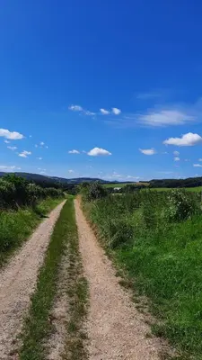Naturlandschaft in der Nähe des Ferienhauses