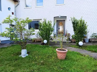 Ein Garten an der Unterkunft Casa Filada - Ferienort für Alle