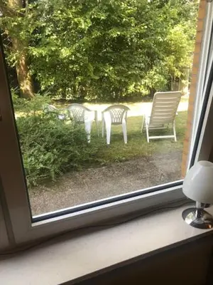 Ein Garten an der Unterkunft Land-Haus Sonnenhang