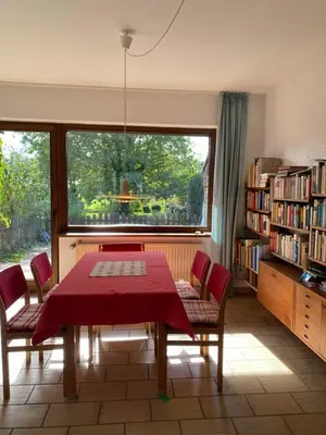 Die Bibliothek im Ferienhaus