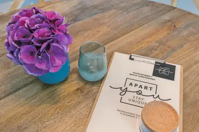 Grundriss der Unterkunft Altstadt Apartment am Wasser mit großem Garten