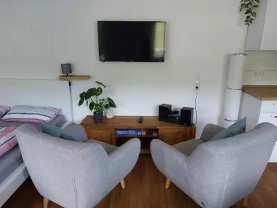 TV/Unterhaltungsangebot in der Unterkunft Ferienwohnung Moselliebe