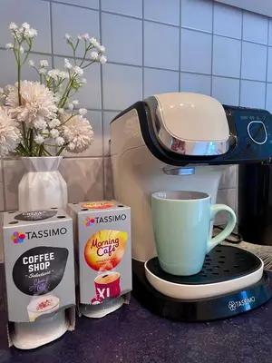 Kaffee-/Teezubehör in der Unterkunft Talblick Chalet Blankenheim