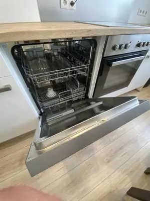 Küche/Küchenzeile in der Unterkunft Charmantes Feriendomizil, Haus mit Garten 30 km Bonn und Koblenz, 3 bis zu 8 Personen