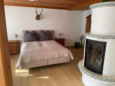 Ein Bett oder Betten in einem Zimmer der Unterkunft Das kleine Gasthaus