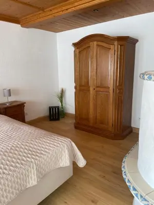 Ein Bett oder Betten in einem Zimmer der Unterkunft Das kleine Gasthaus