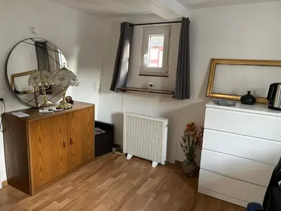 Grundriss der Unterkunft Privatzimmer mit eigenem Bad und Blick auf den Rhein