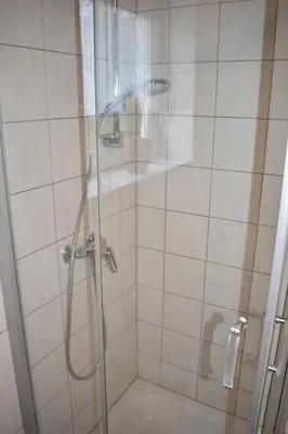 Ein Badezimmer in der Unterkunft Ferienwohnung Reis