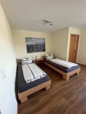 Ein Bett oder Betten in einem Zimmer der Unterkunft Haus Claudia