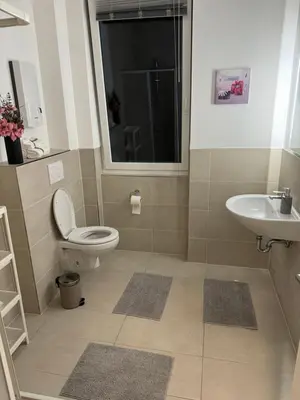 Ein Badezimmer in der Unterkunft Gemütliches Zimmer in Rheinnähe