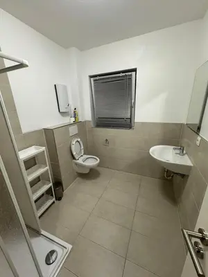 Ein Badezimmer in der Unterkunft Reisende Ecke