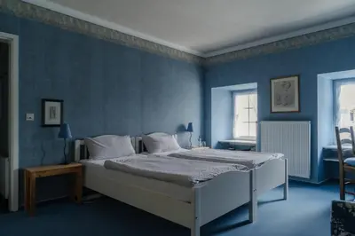 Ein Bett oder Betten in einem Zimmer der Unterkunft Landhaus Arnoth