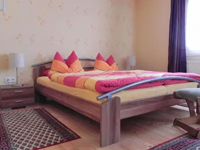 Ein Bett oder Betten in einem Zimmer der Unterkunft Haus Gertrud Comfortable holiday residence
