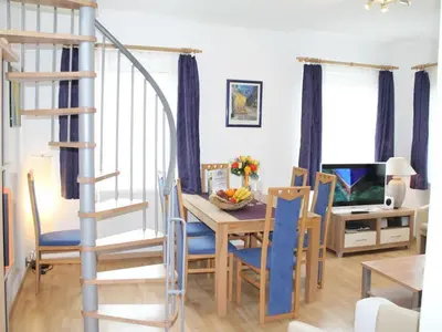 Ein Sitzbereich in der Unterkunft Daun Comfortable holiday residence