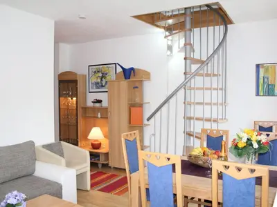 Ein Sitzbereich in der Unterkunft Daun Comfortable holiday residence