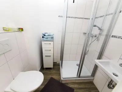 Ein Badezimmer in der Unterkunft Vakwerkhuis met charme