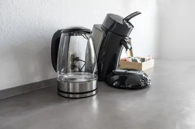 Kaffee-/Teezubehör in der Unterkunft Gemütliche Wohnung in Koblenz