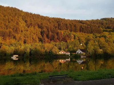 Naturlandschaft in der Nähe des Ferienhauses