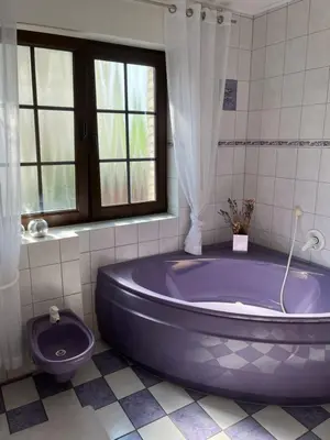 Ein Badezimmer in der Unterkunft Ferienwohnung am Nürburgring
