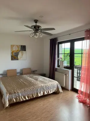 Ein Bett oder Betten in einem Zimmer der Unterkunft Ferienwohnung am Nürburgring