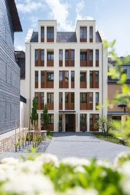 Das Gebäude in dem sich das Hotel befindet