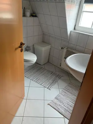 Ein Badezimmer in der Unterkunft Altstadtblick